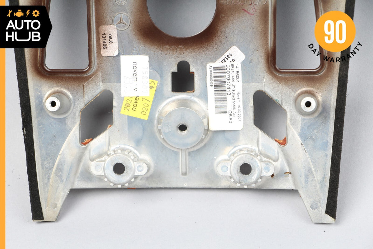 07-14 Mercedes W216 CL600 CL63 AMG Center Console Multi Function Switch Trim OEM - photo 10