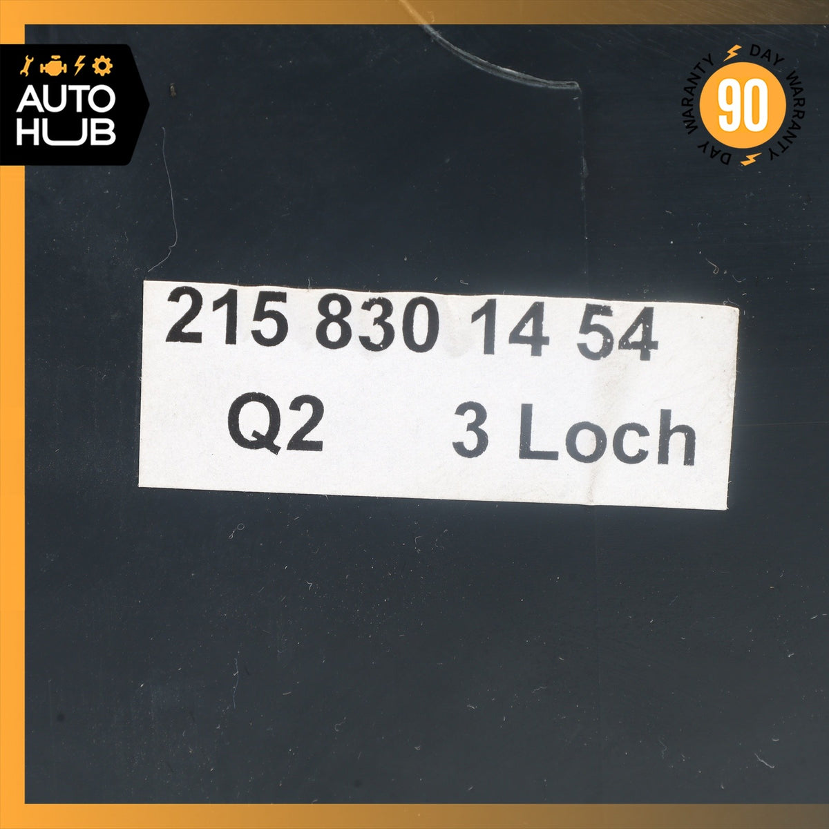 03-06 Mercedes W215 CL500 CL55 AMG Rear Center Console AC A/C Air Vent Black OEM - photo 10