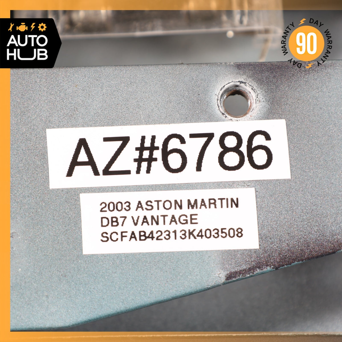 00-04 Aston Martin DB7 Vantage Right Side Trunk Lid License Plate Light OEM 20k - photo 11