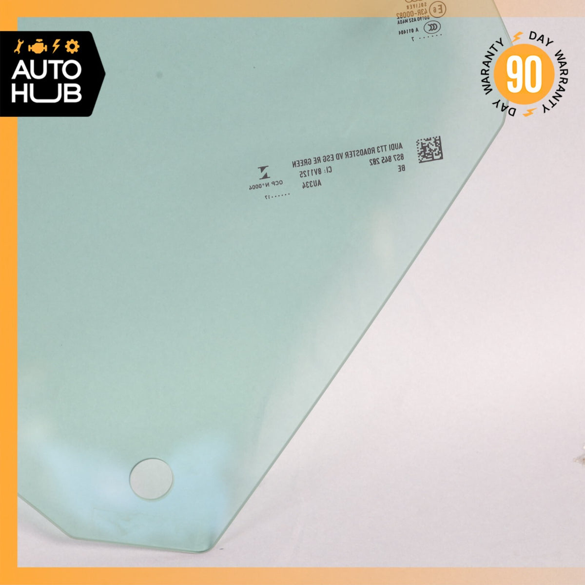 16-23 Audi TT Convertible Door Window Glass Front Right Passenger Side OEM 54k - photo 19