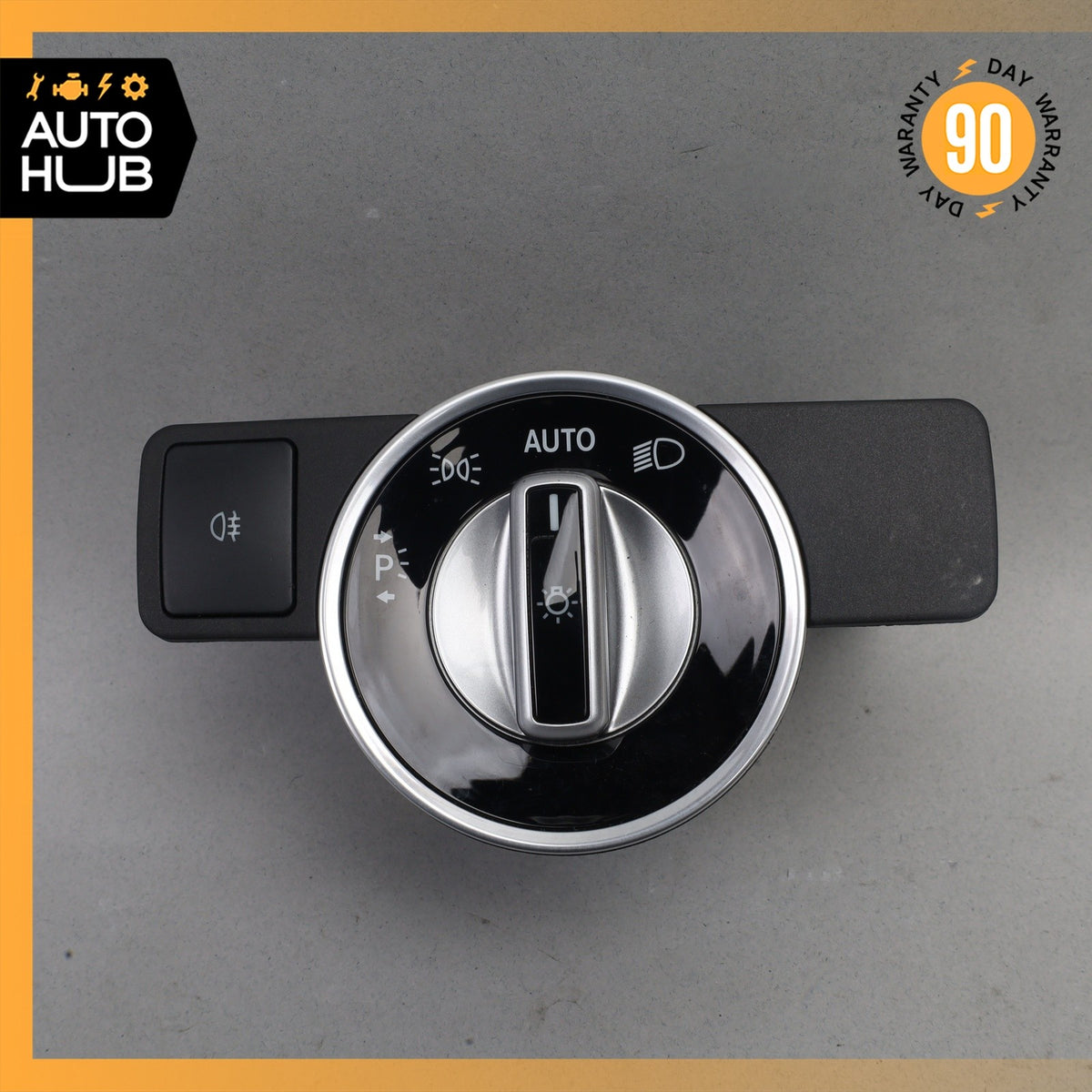08-20 Mercedes X166 GL350 SLK250 Headlight Fog Light Switch Control Module OEM - photo 2