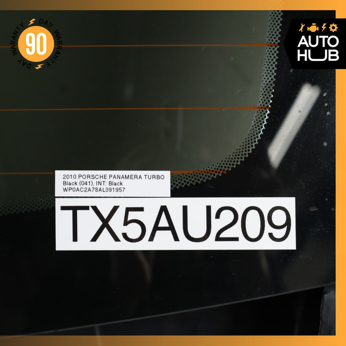 10-13 Porsche Panamera 970 Turbo Trunk Lid Liftgate Tailgate Hatch Shell OEM 87k - photo 24