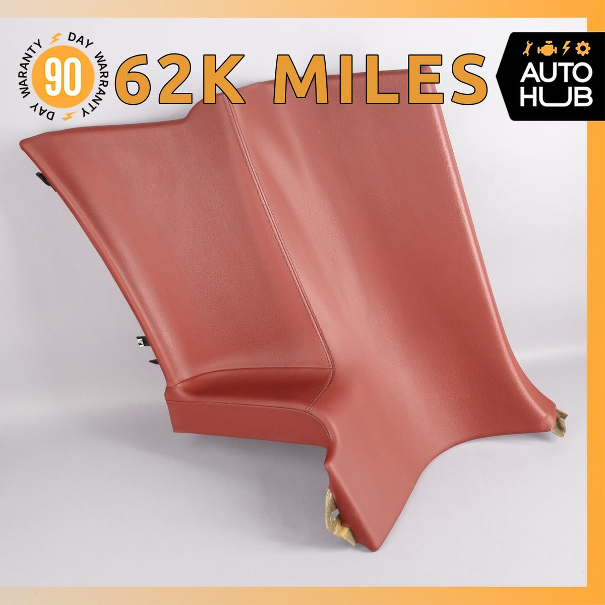 07-12 Mercedes R230 SL550 SL55 AMG Rear Left Side Interior Trim Panel Red OEM - photo 1