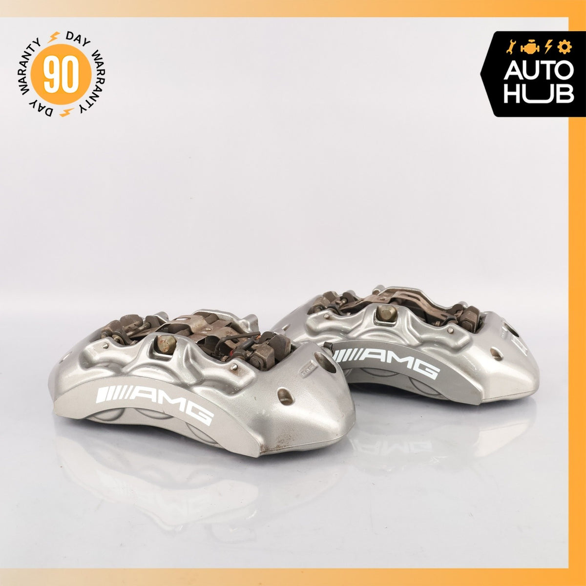 13-20 Mercedes W205 C63 S65 AMG S600 Front Left & Right Brake Calipers Set OEM - photo 2