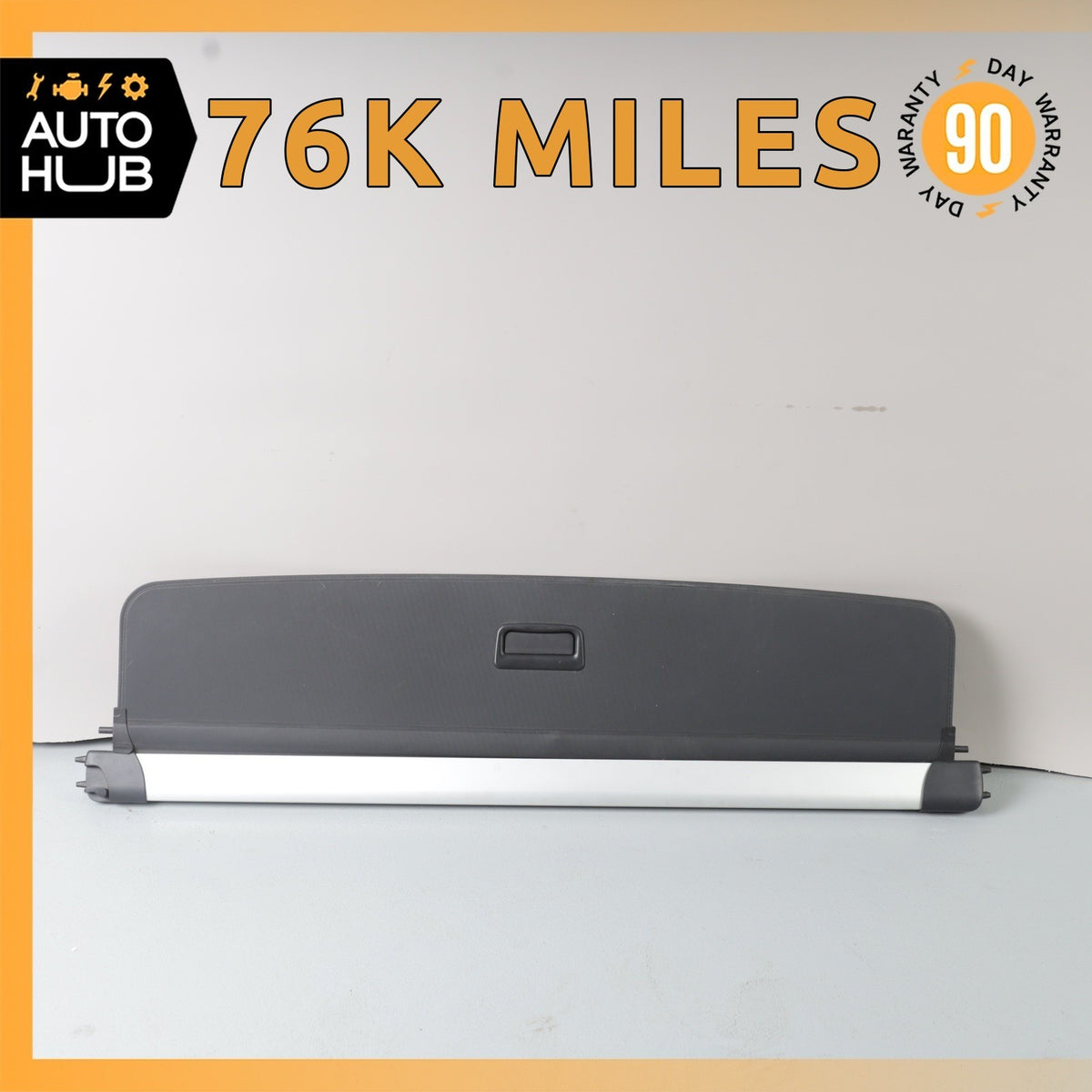 14-22 LR Range Rover Sport L494 Trunk Cargo Roller Parcel Shelf Panel Black OEM - photo 1