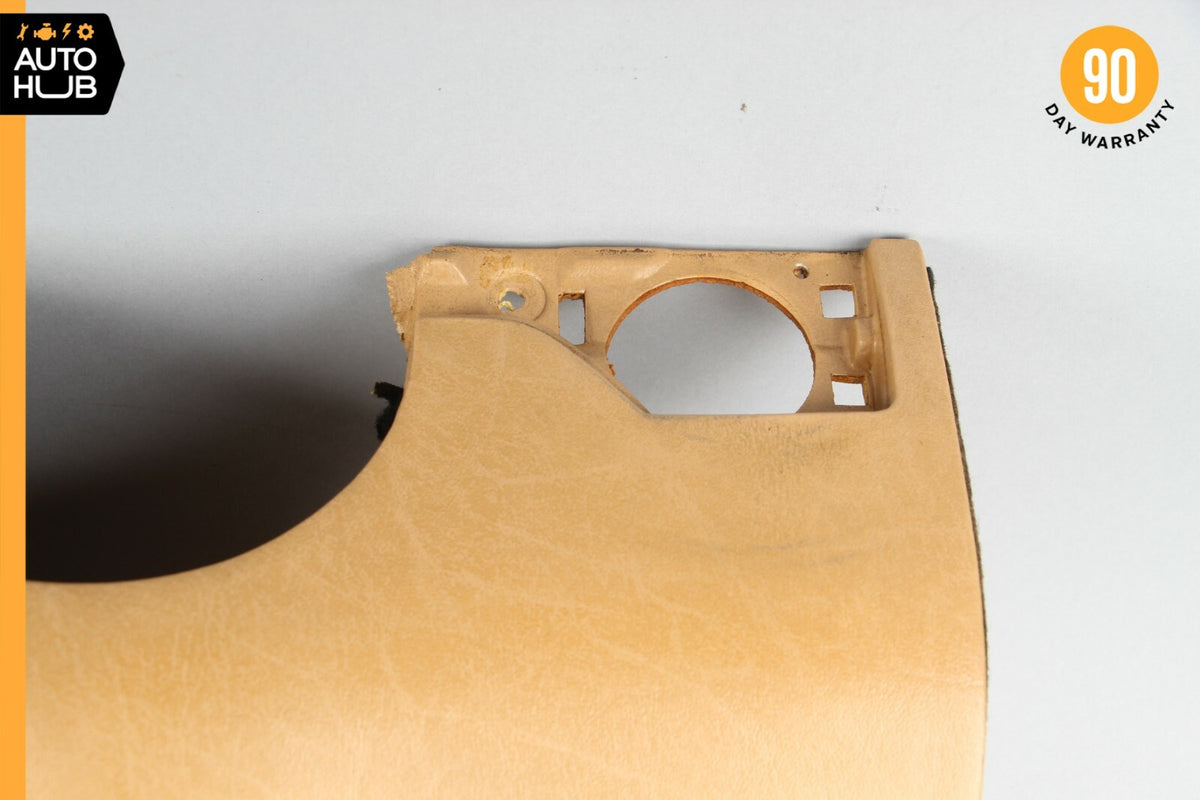 86-95 Mercedes W124 300D E420 Left Driver Side Dash Knee Lower Cover Java OEM - photo 4