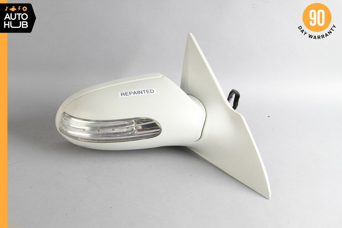 04-08 Mercedes R230 SL500 SL600 Right Side Rear View Door Mirror White OEM - photo 3