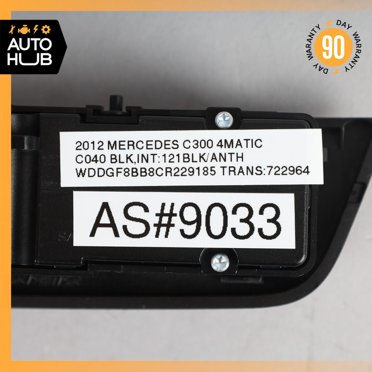 12-14 Mercedes W204 C300 C250 Center Dashboard Control Switch 2049059601 OEM - photo 12