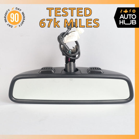 14-17 Mercedes W205 C300 Interior Rear View Mirror Black 2228100417 OEM 38k - photo 1