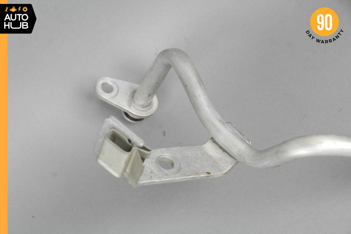 Mercedes W212 E400 C43 AMG Left Side Turbocharger Coolant Feed Hose Pipe OEM - photo 10