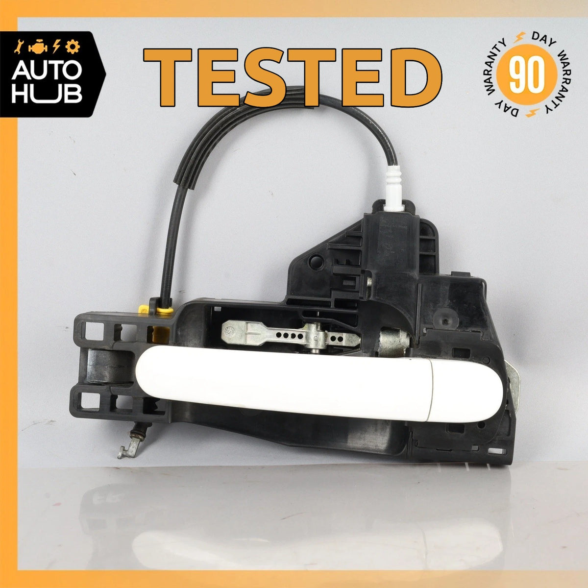 08-15 Audi 8J TT Right Side Exterior Door Handle OEM - photo 1