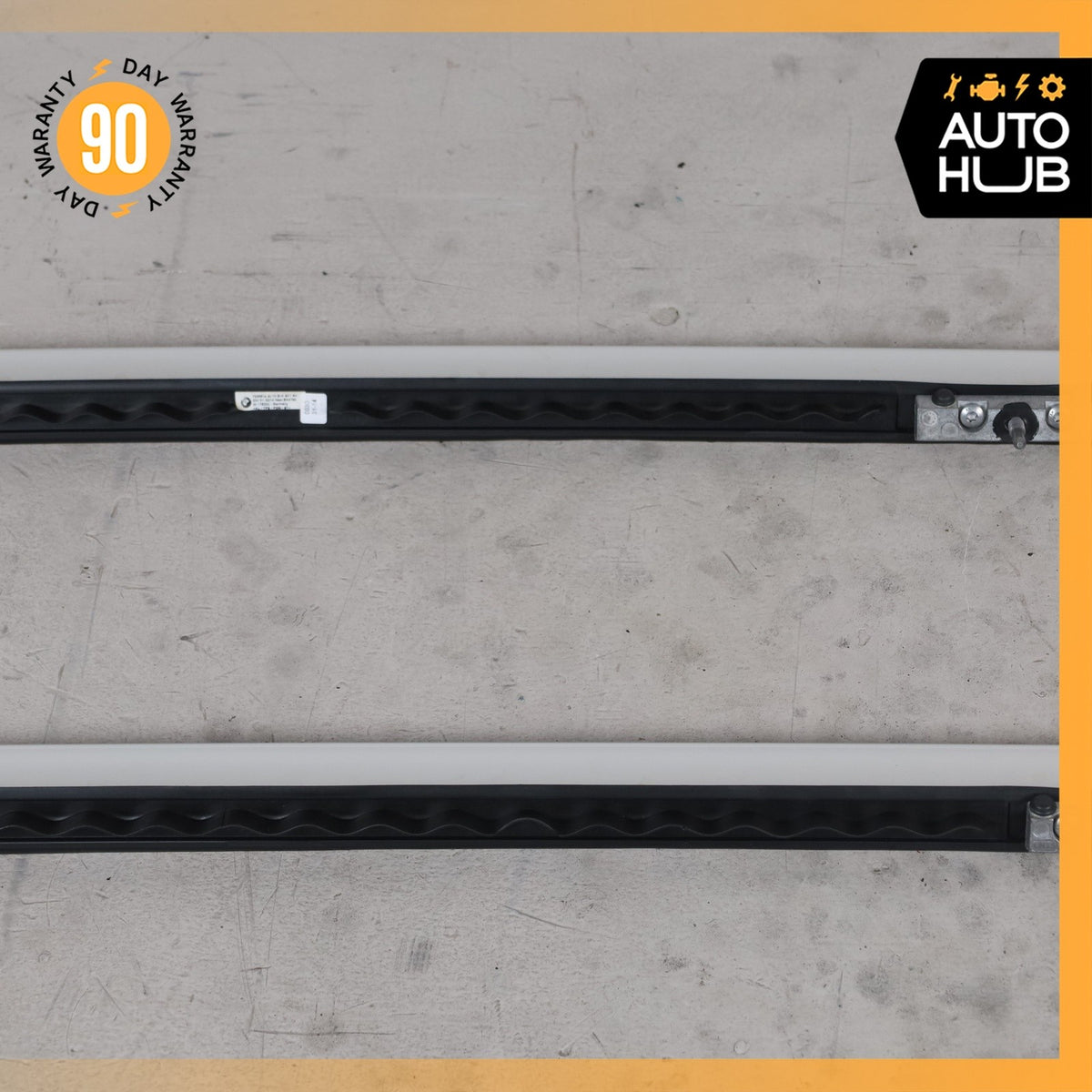 14-18 BMW F15 X5 Baggage Luggage Roof Rack Rail Crossbar Set 51137295814 OEM - photo 8