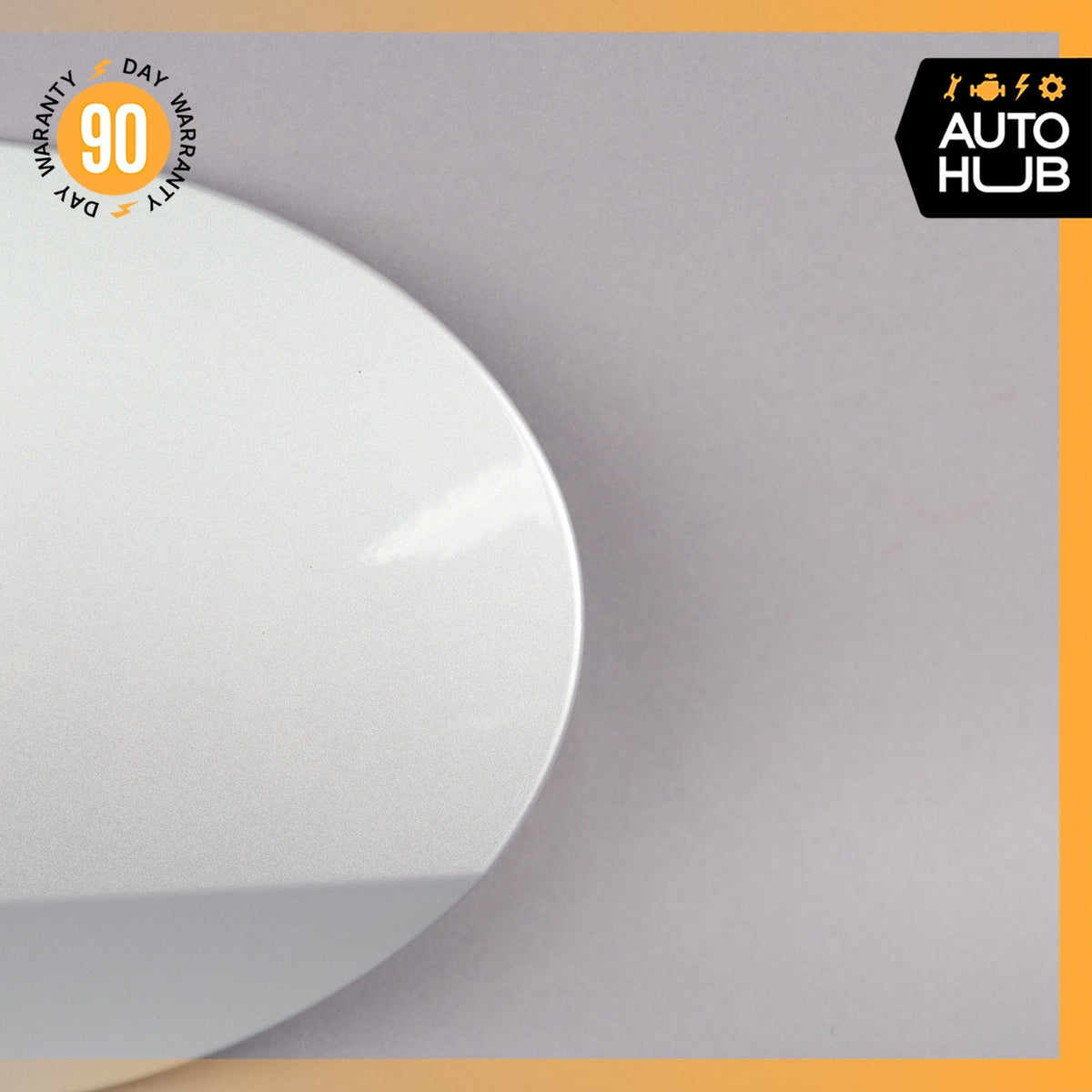 06-13 Mercedes W251 R320 R500 Fuel Door Lid Gas Tank Cover 2517570106 White OEM - photo 3