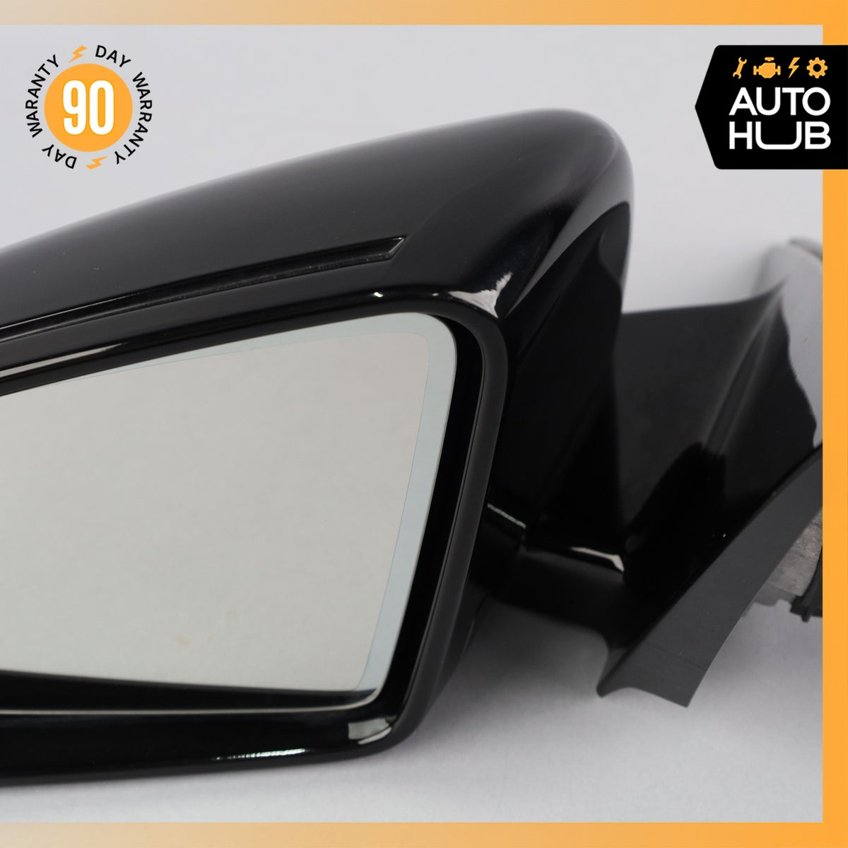 10-13 Mercedes W212 E350 E550 Left Driver Side Rear View Door Mirror OEM 70k - photo 4