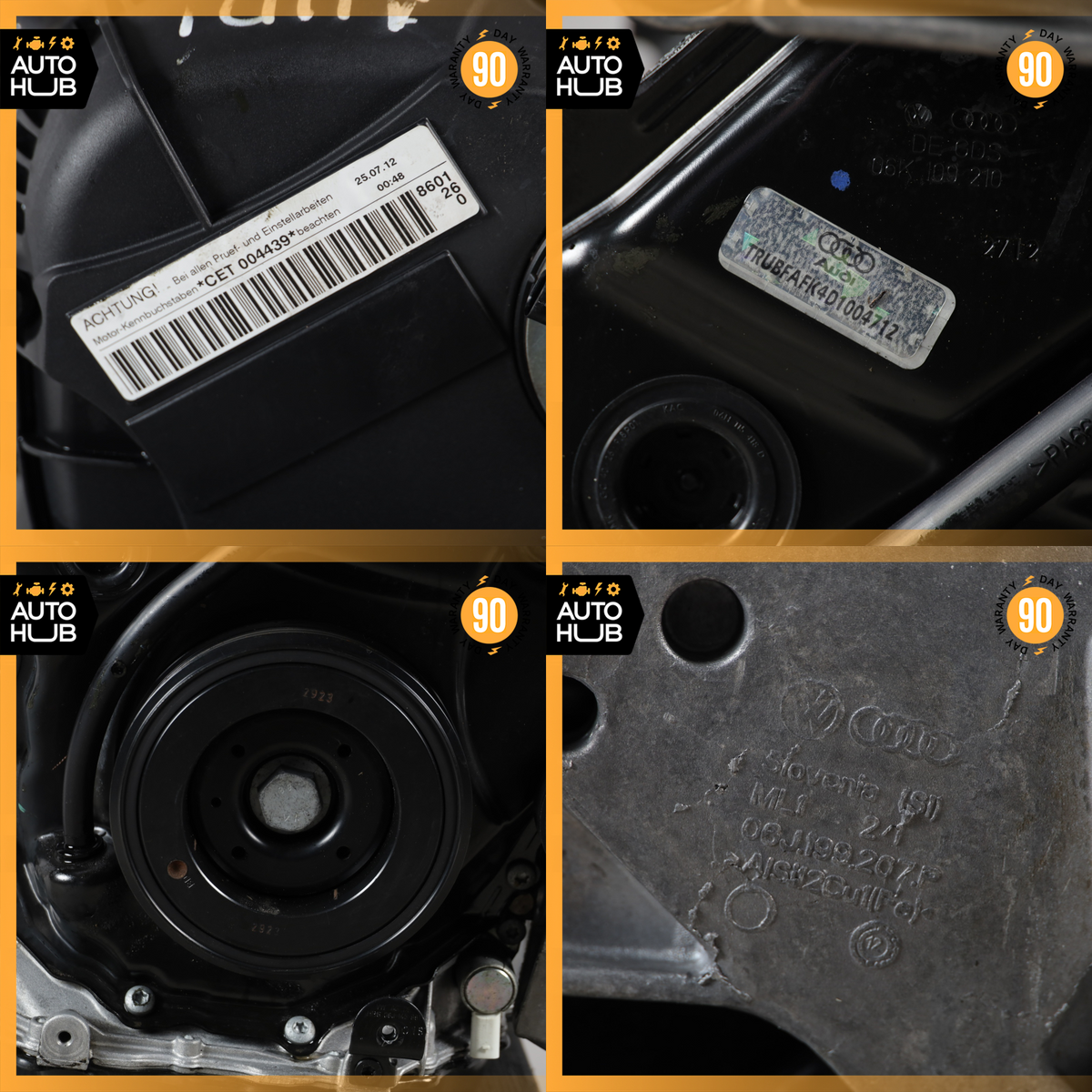 11-15 Audi 8J TT A6 A5 A4 Q5 2.0L L4 Engine Motor Assembly CETA OEM 74k - photo 20