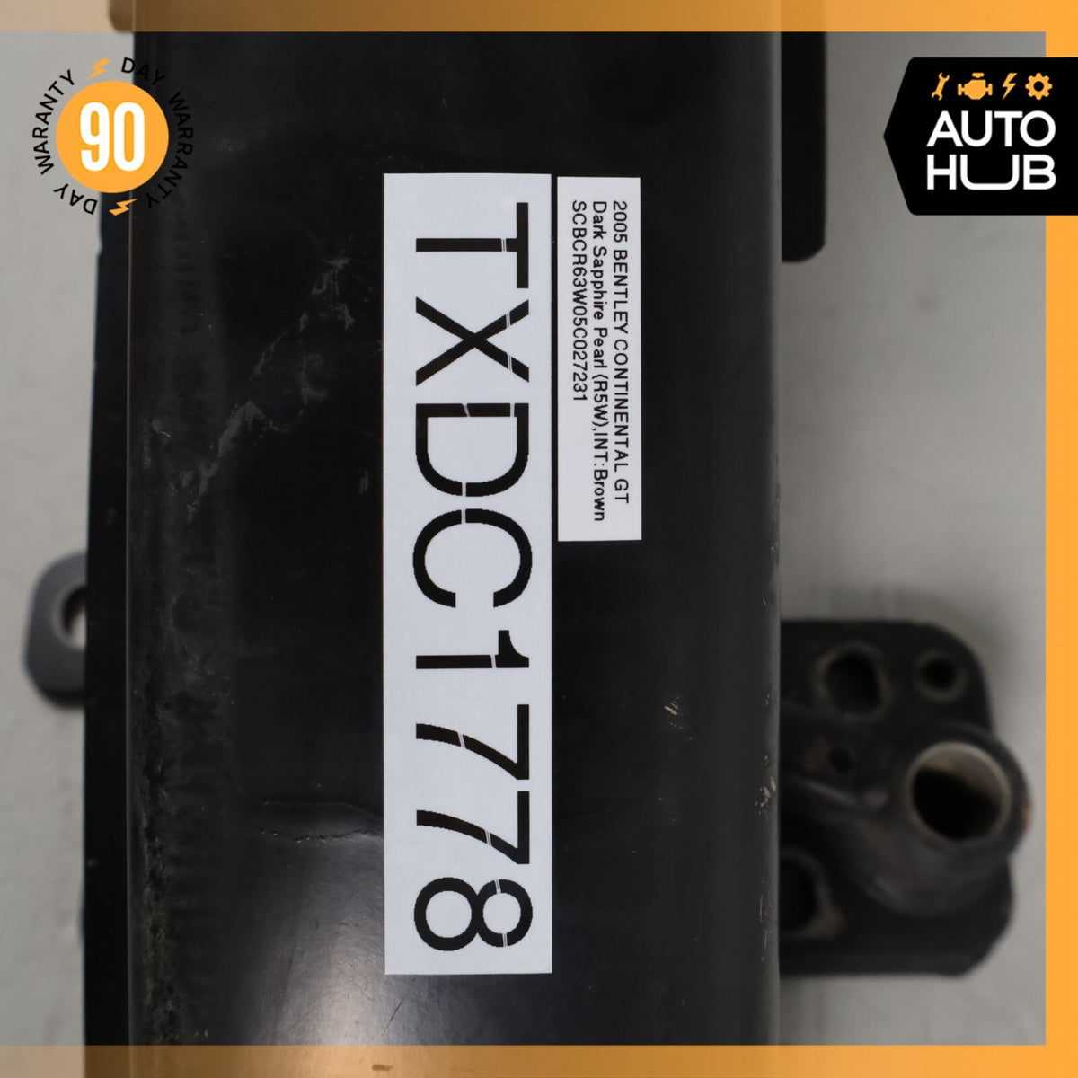 03-11 Bentley Continental GT GTC Front Bumper Reinforcement Impact Bar OEM 53k - photo 12