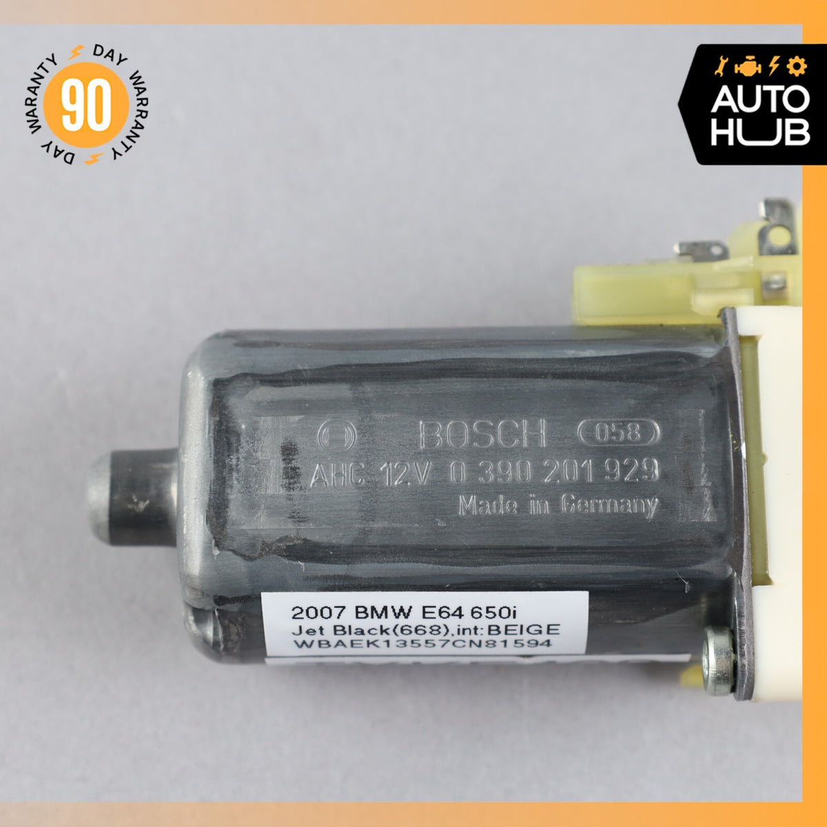 01-13 BMW E64 650i 330Ci M6 Front Right Side Seat Headrest Adjust Motor OEM 71k - photo 12