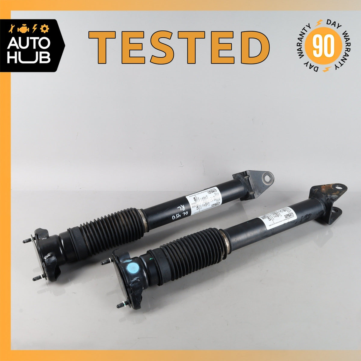 13-16 Mercedes X166 GL450 GLS550 Rear Left and Right Suspension Shock Strut Set - photo 1