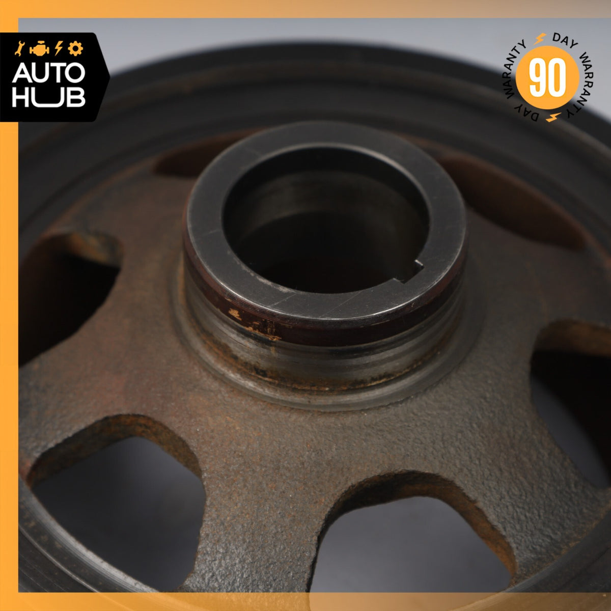 98-07 Mercedes R129 SL500 E430 Engine Motor Crankshaft Pulley Vibration Damper - photo 7