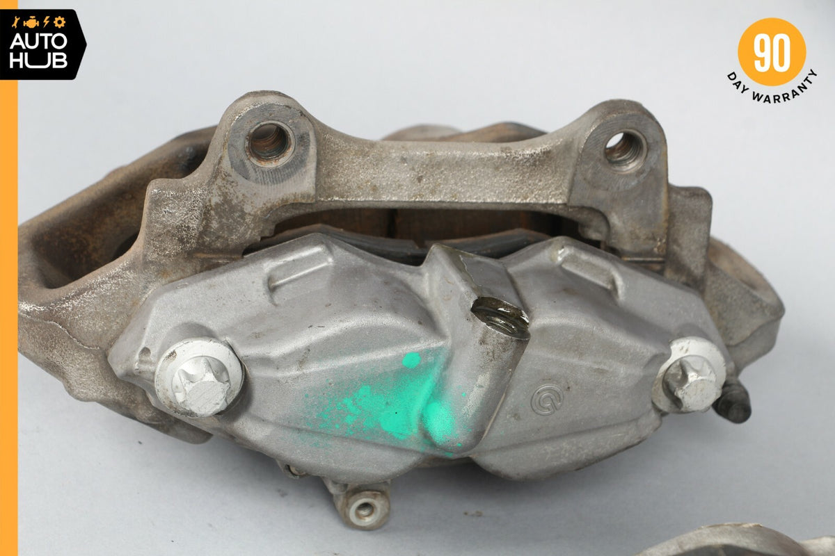 07-12 Mercedes R230 SL550 Front Left and Right Brake Caliper Calipers Set OEM - photo 8
