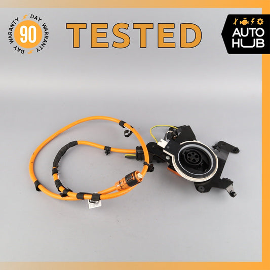 16-18 BMW F15 X5 Hybrid Charge Socket Cable Wire Harness OEM - photo 1