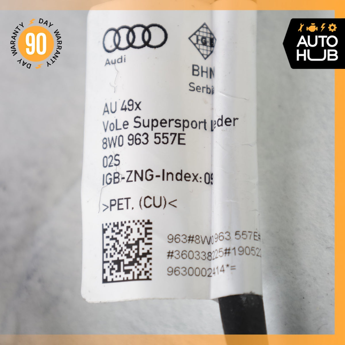 18-24 Audi B9 S5 A5 Sport Convertible Front Left Top Upper Seat Cushion OEM 24k - photo 23