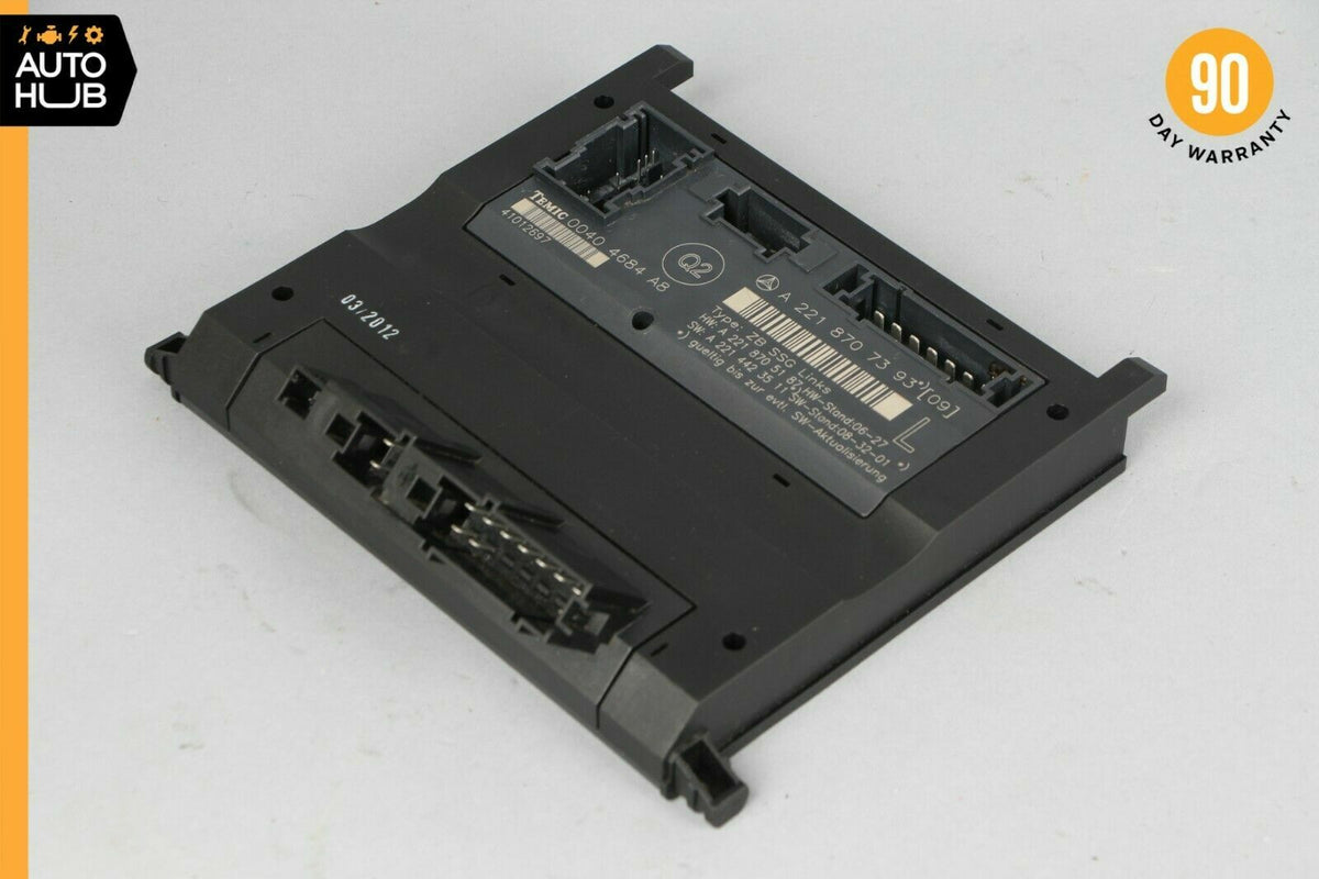 07-13 Mercedes W221 S550 S400 Front Left Driver Side Under Seat Control Unit OEM - photo 2
