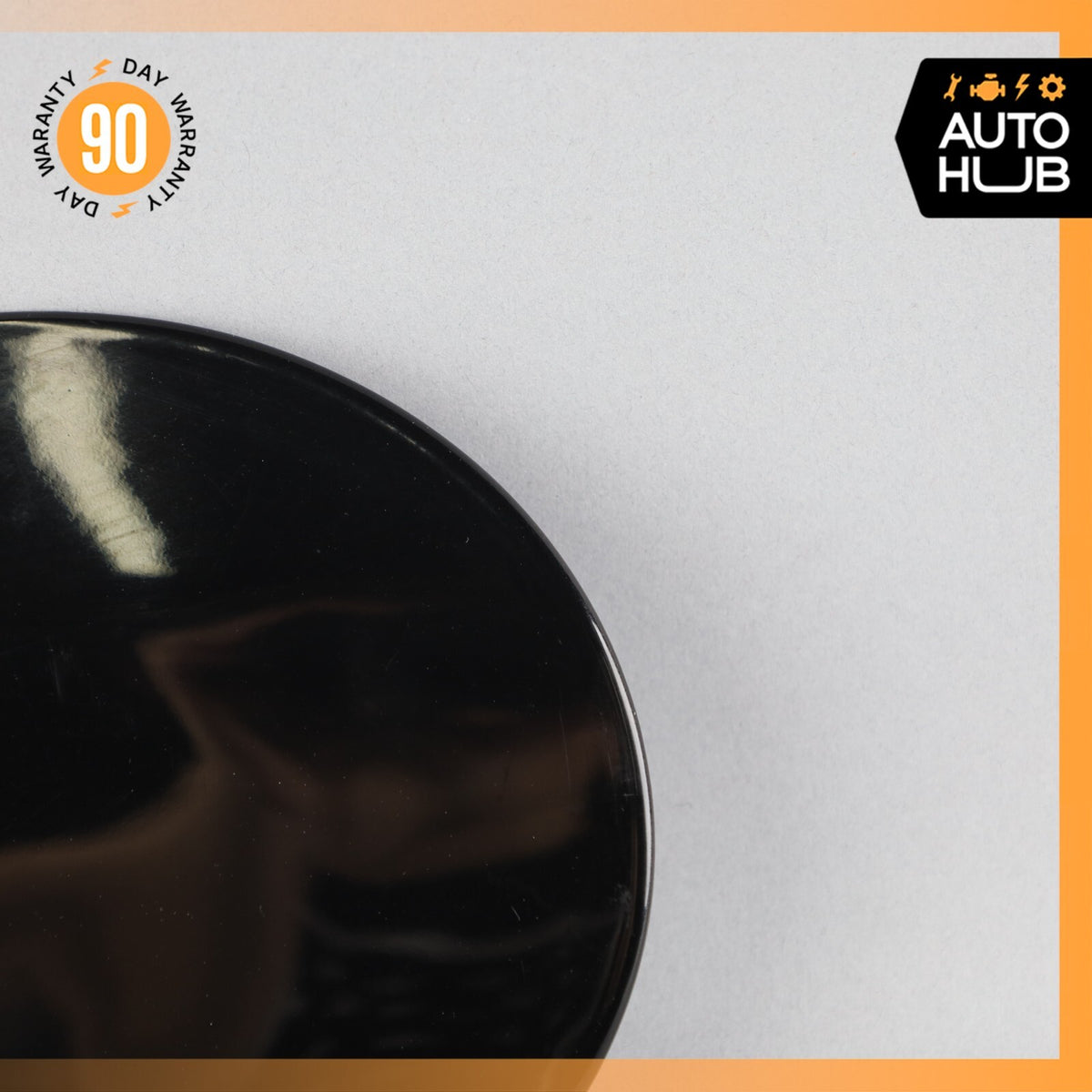 03-13 Maserati Quattroporte M139 Fuel Gas Tank Lid Door Cover Black OEM - photo 3