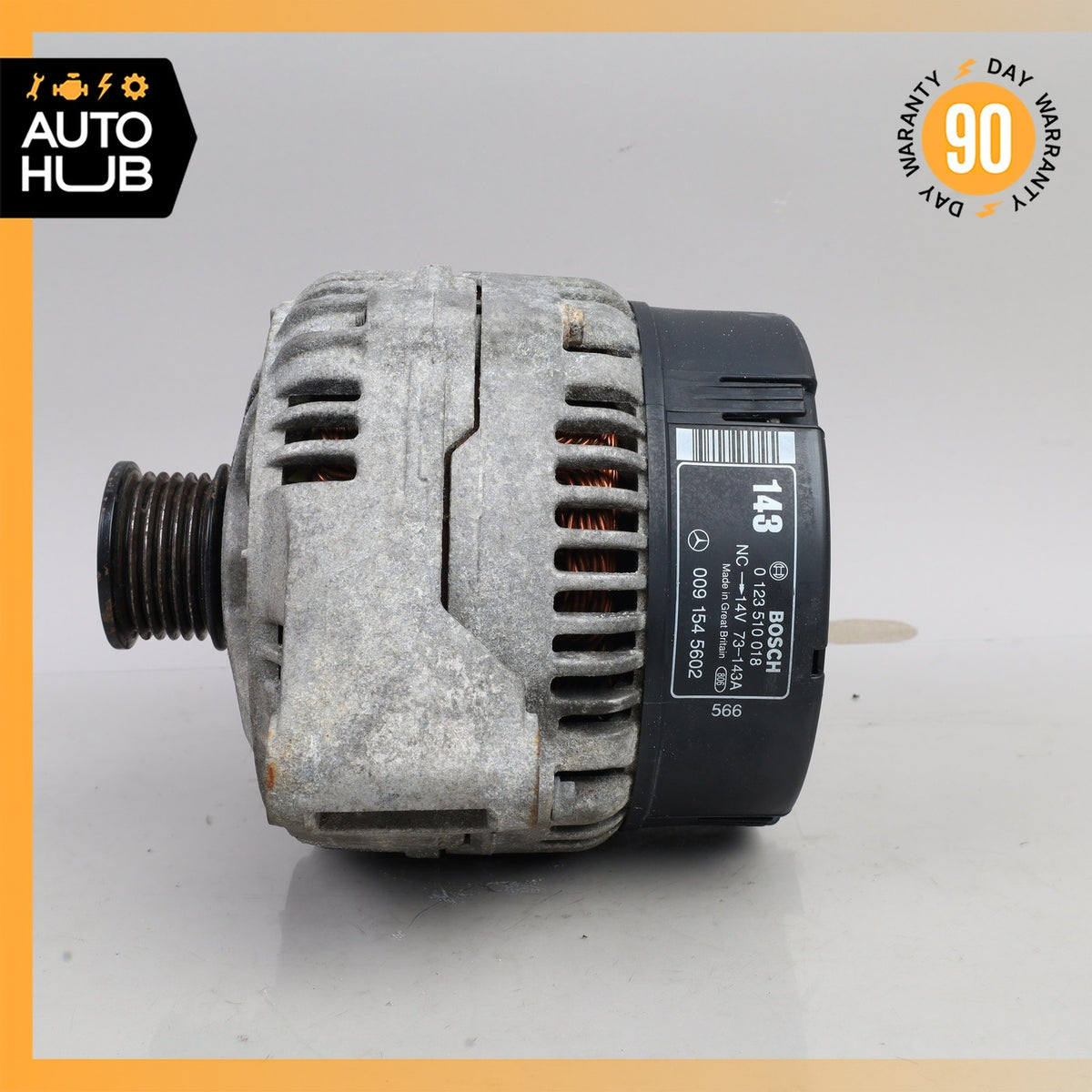Mercedes W140 S500 SL500 M119 Alternator Generator 0101547102 OEM - photo 5