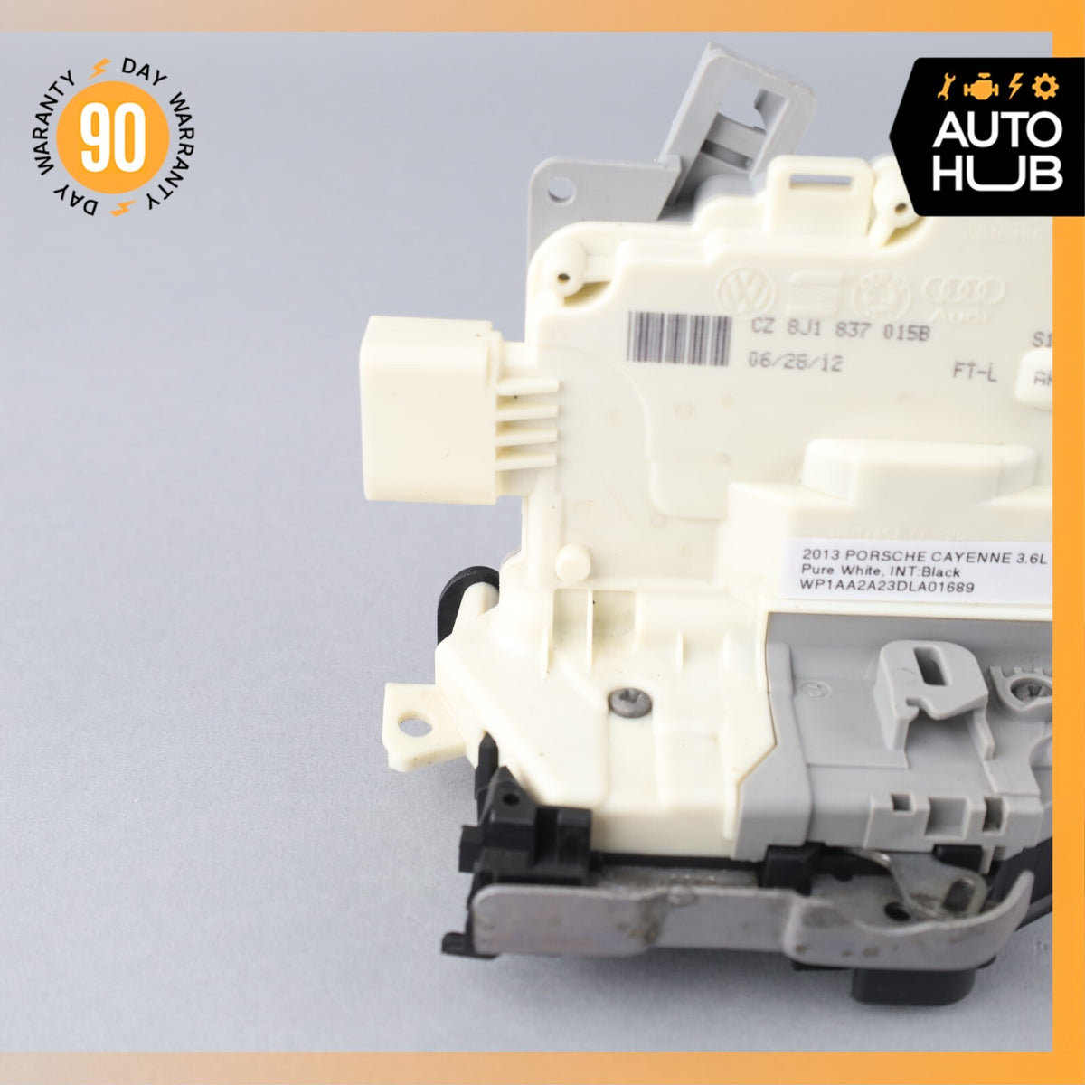 11-18 Porsche Cayenne 958 Front Left Driver Side Door Lock Latch Actuator OEM - photo 4