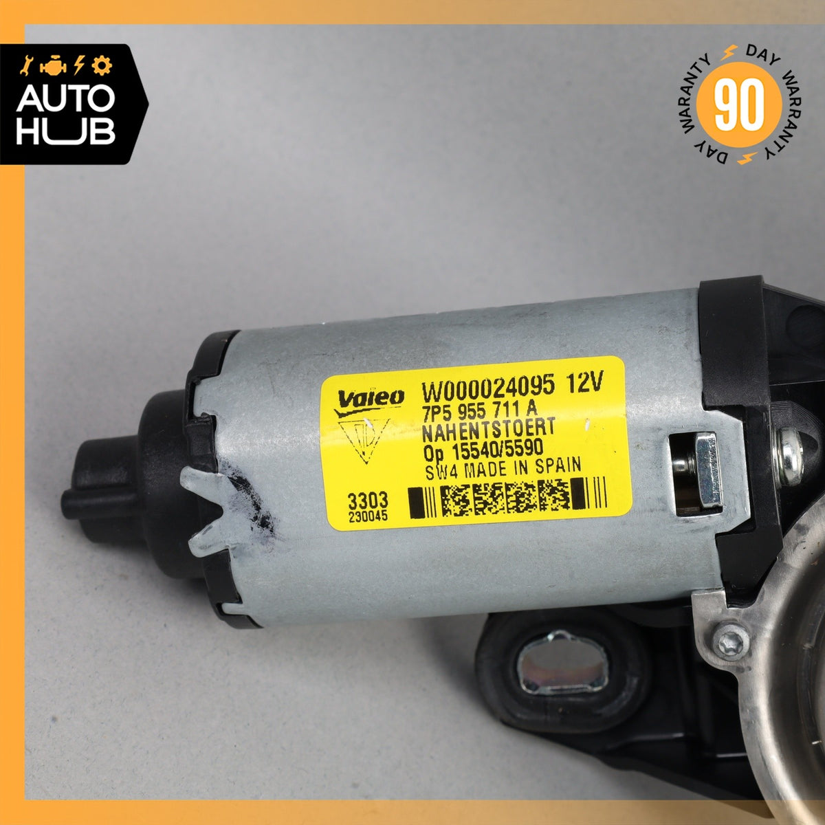 11-18 Porsche Cayenne 958 Rear Glass Windshield Wiper Motor 7P5955711B OEM - photo 2