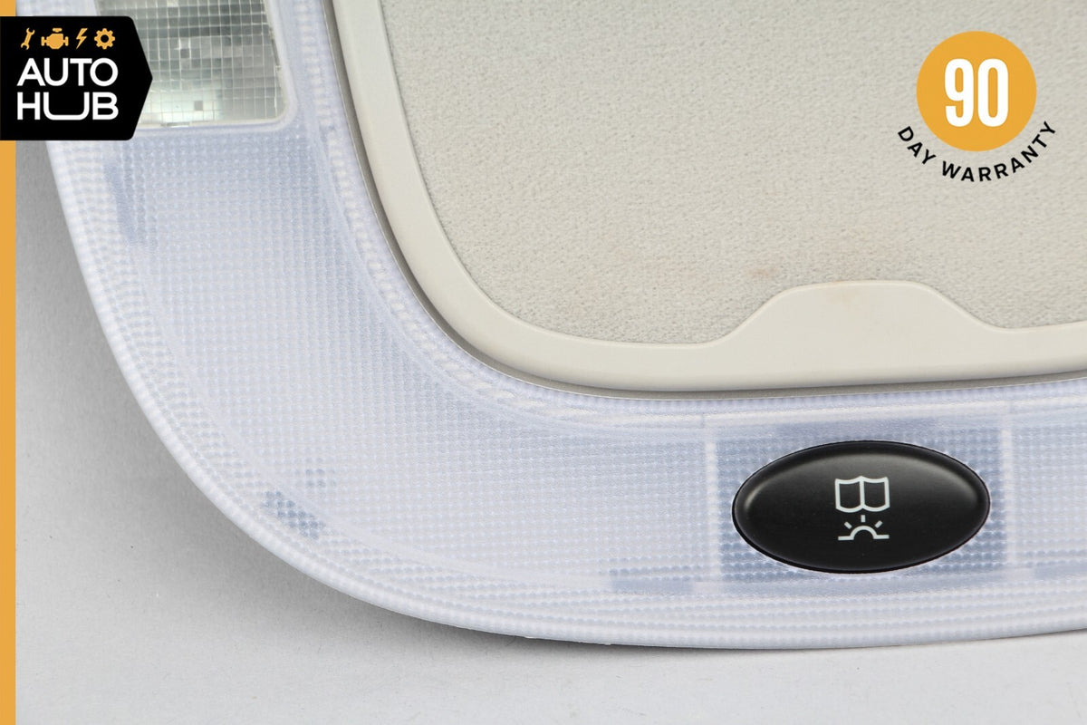00-06 Mercedes W220 S430 S500 Left or Right Rear Dome Light Mirror Gray OEM - photo 5