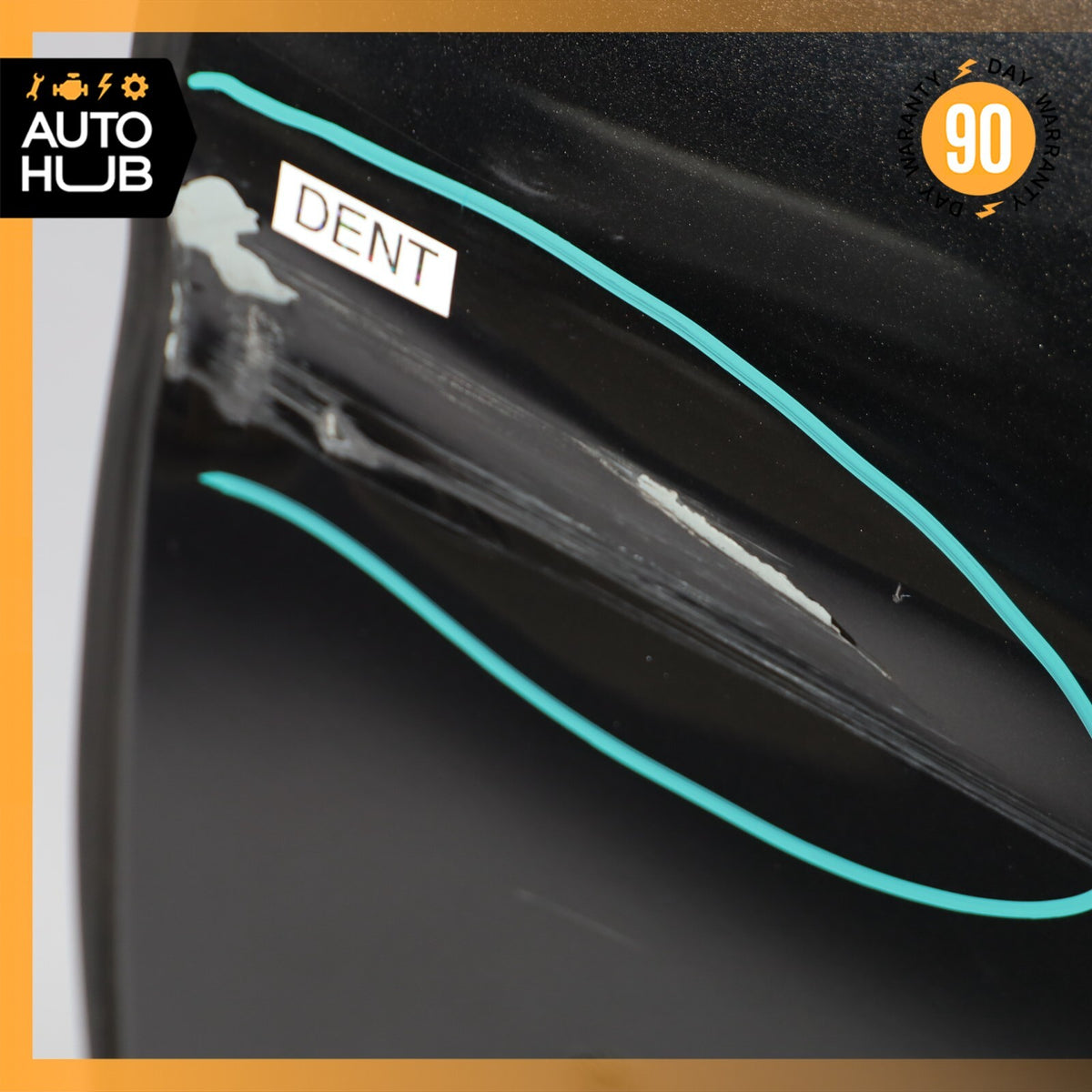 08-14 Maserati GranTurismo M145 Left Side Door Shell Frame Panel Black OEM 61k - photo 8