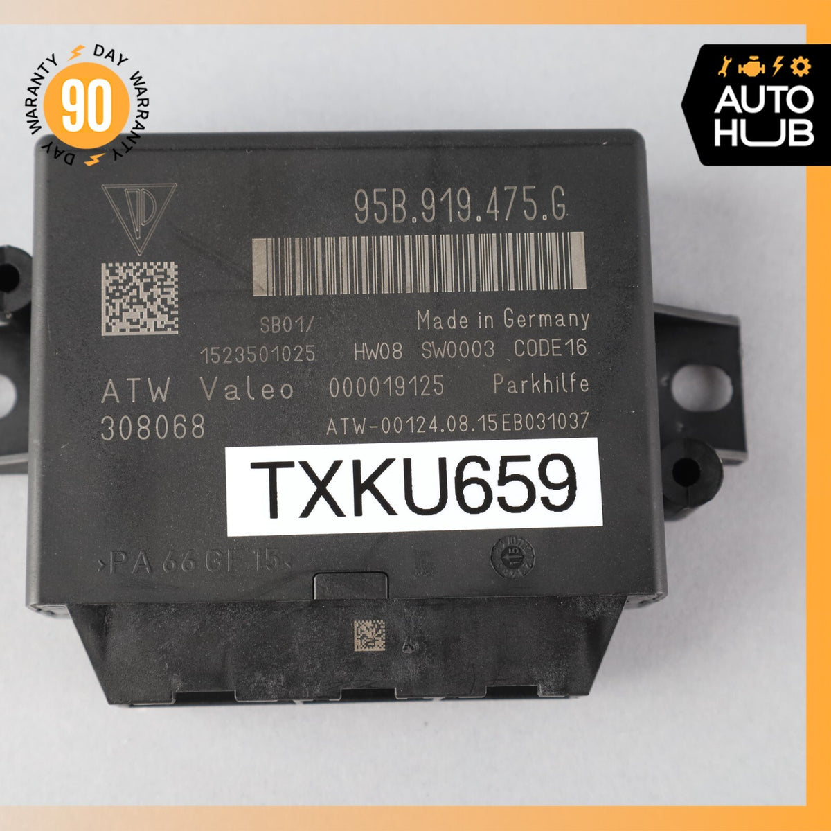 Porsche Cayenne 958 E-Hybrid S Parking Aid Control Module 95B919475G OEM - photo 9