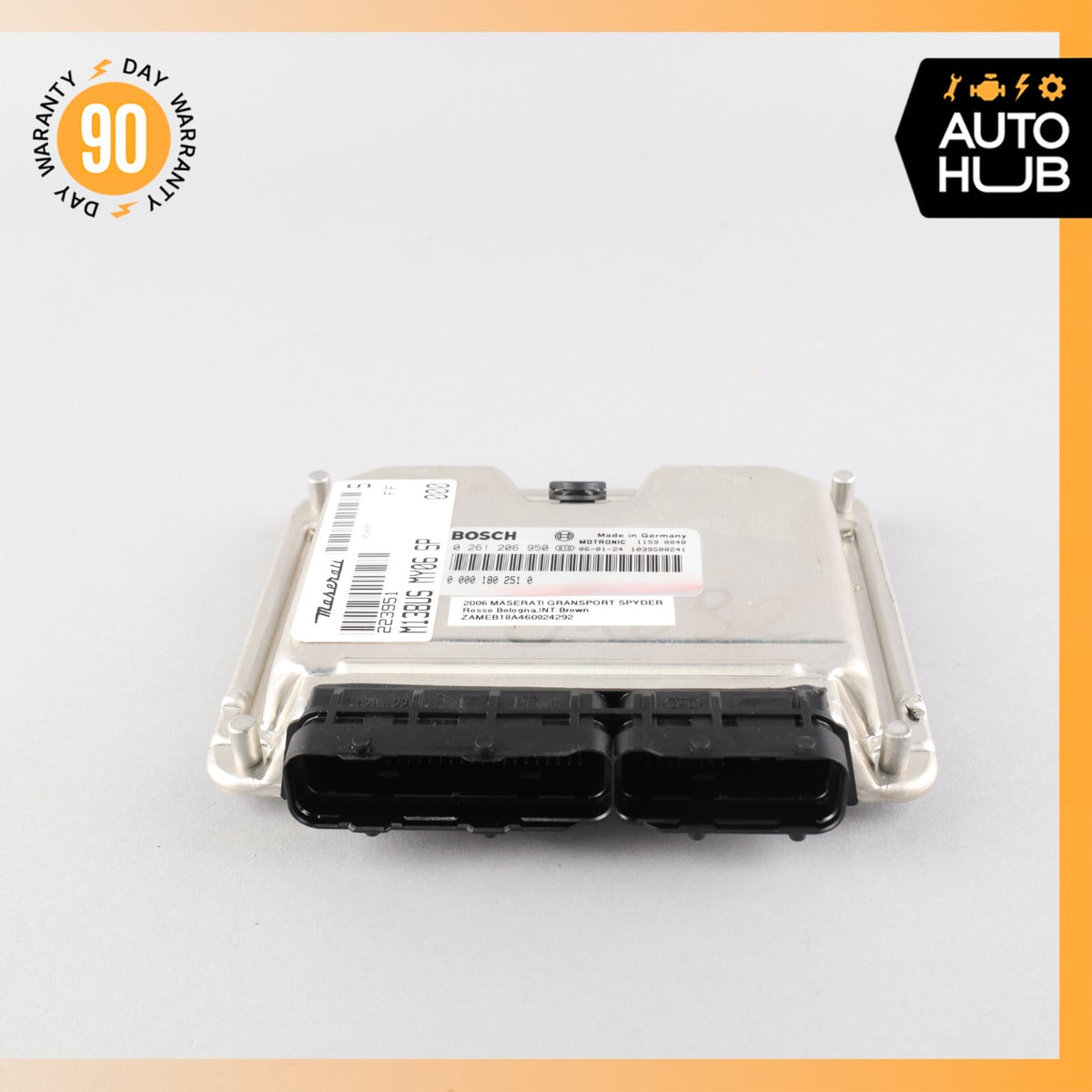 05-07 Maserati M138 GranSport GT 4.2L ECU Engine Control Module Unit OEM 46k - photo 6