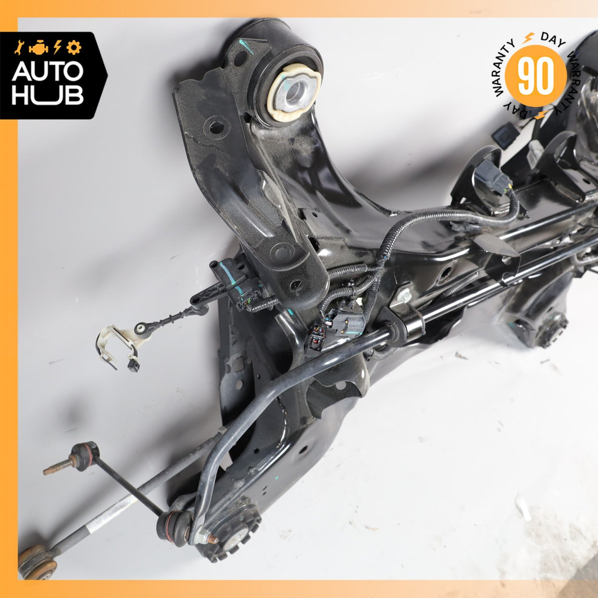 16-19 Jaguar X351 XJ XJR Rear Sub Frame Subframe Suspension Crossmember OEM 37k - photo 11
