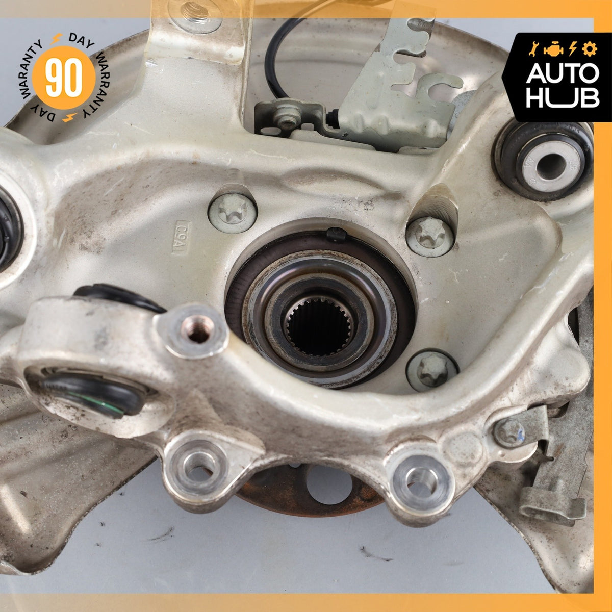 17-23 Mercedes W205 C63 AMG Rear Right Side Spindle Knuckle Hub OEM 39k - photo 12