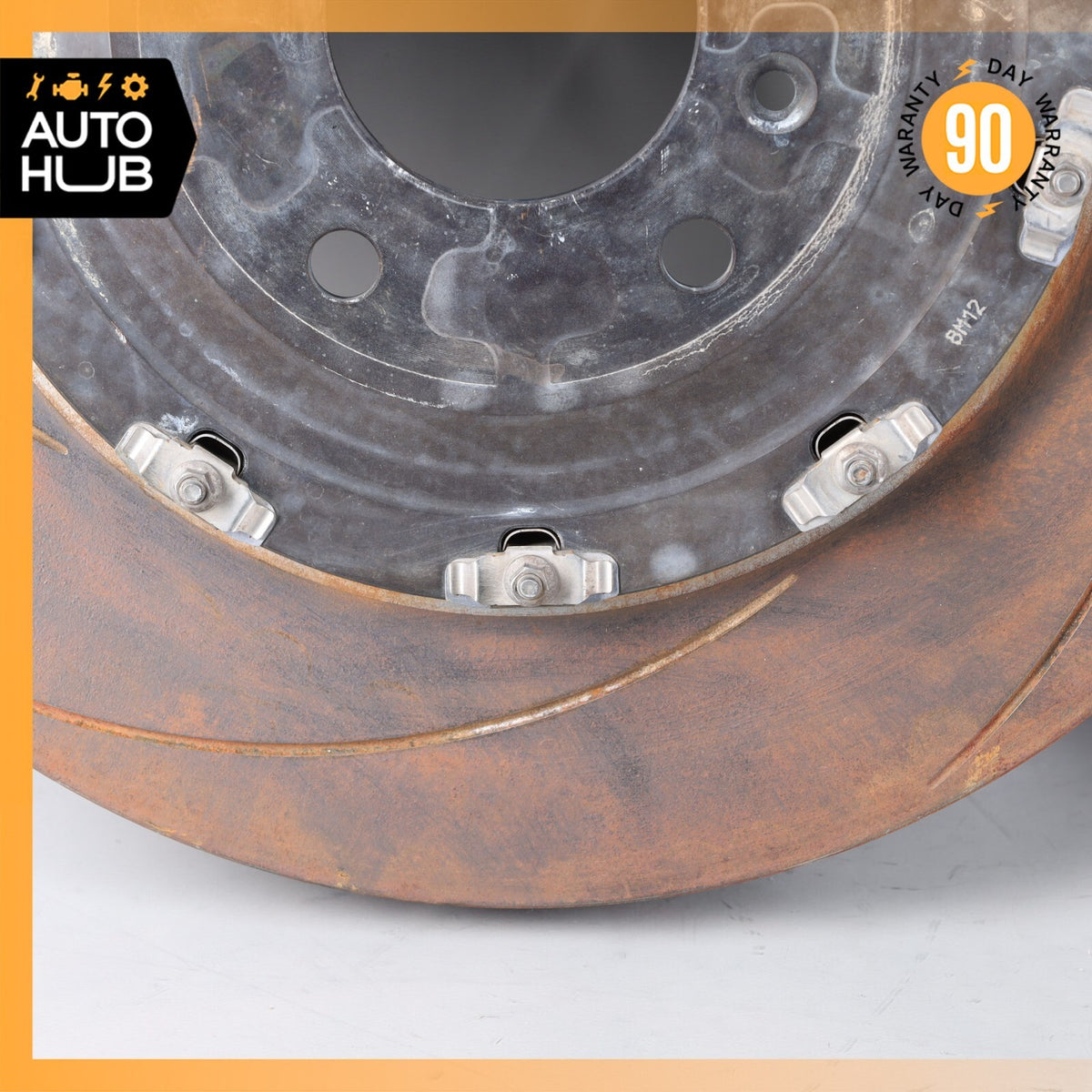 19-24 Aston Martin DB11 Vantage Front Left & Right Side Brake Rotor Set OEM - photo 5