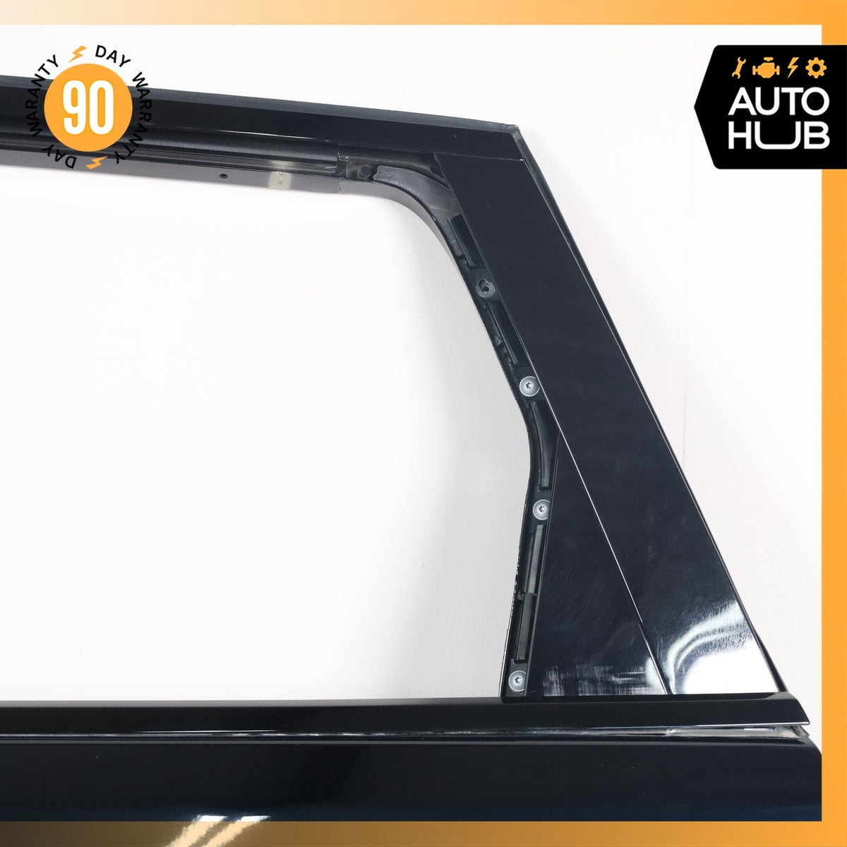 14-22 LR Range Rover Sport L494 Rear Left Driver Side Door Panel Shell Black OEM - photo 3