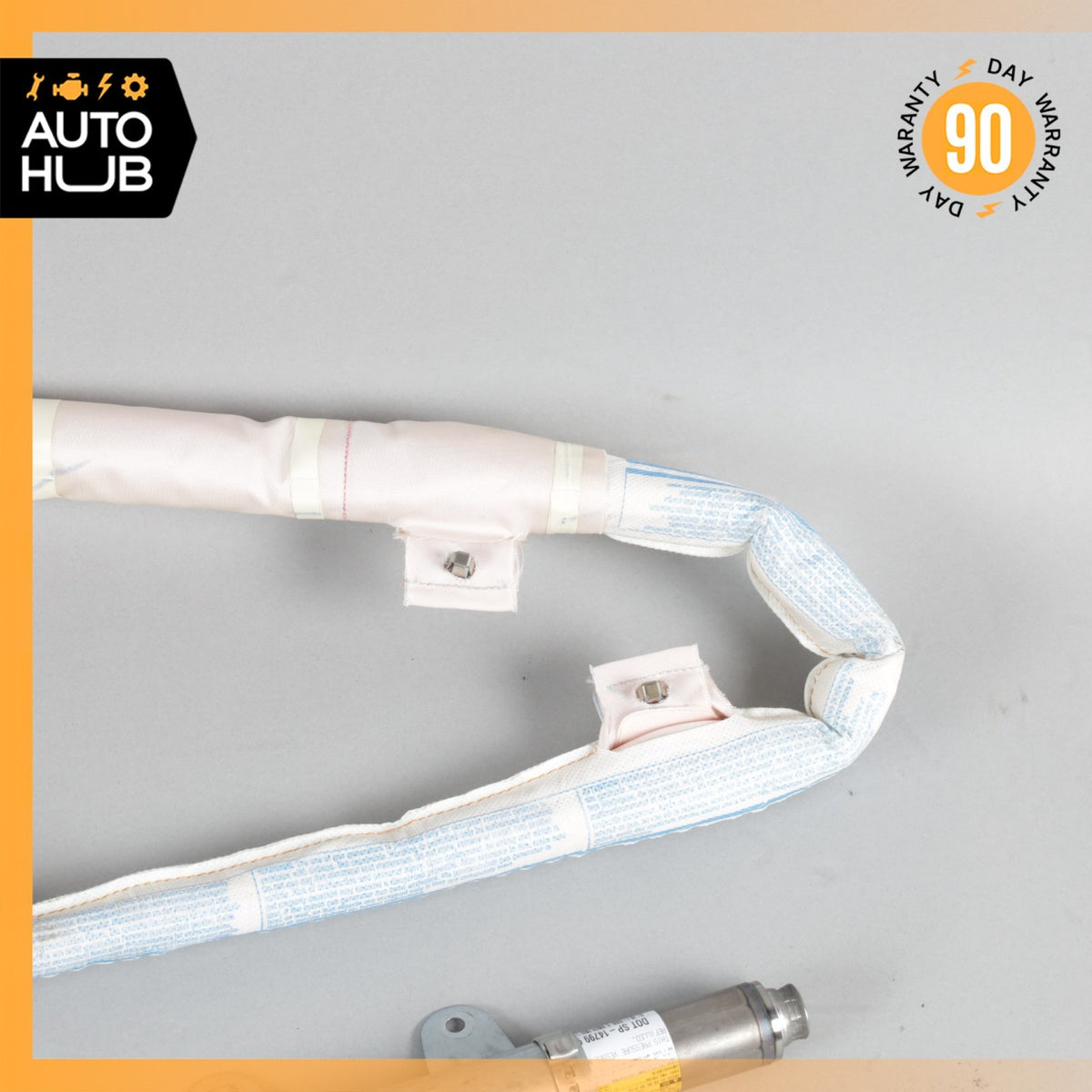 11-18 Porsche Cayenne 958 Turbo Roof Curtain Airbag Air Bag Left Driver Side OEM - photo 9